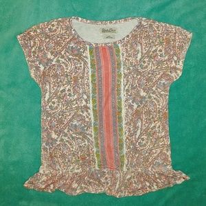 ⭐3/$10⭐LUCKY BRAND Paisley Top